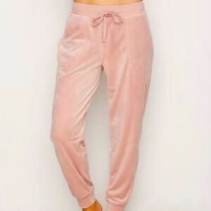 House Of Harlow 1960 Pink Velour Joggers Women’s Small